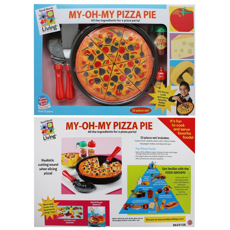 Small World Toys My Oh My Pizza Pie, 11-Piece Set, 3 of 4