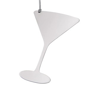 Slickblue Unique Martini Ornament - Perfect for Holiday Season - Ideal for Adding a Cocktail Flair to Your Tree - 1 of 2