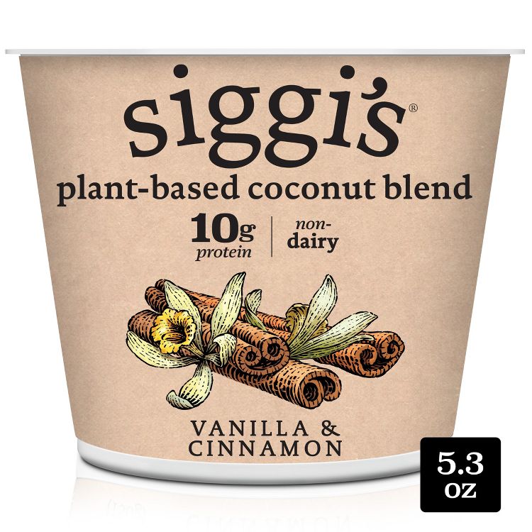 Siggi's Vanilla Cinnamon Plant-Based Coconut Blend Yogurt Alternative - 5.3oz, 1 of 11