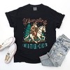 Simply Sage Market Women's Wrangling Christmas Cheer Short Sleeve Garment Dyed Tee - 3 of 4
