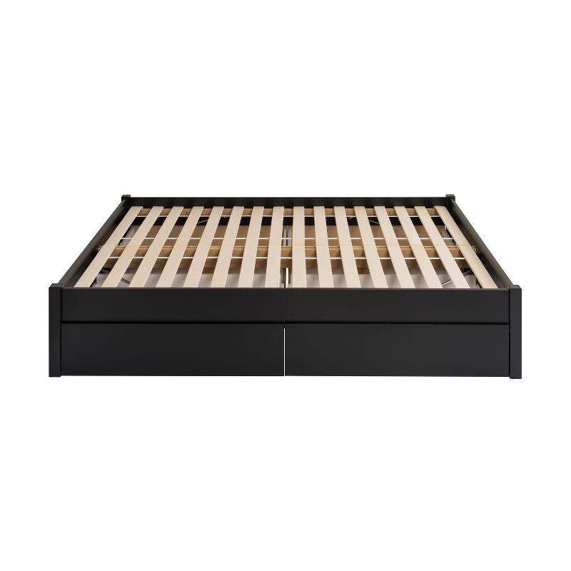 Select 4 - Post Platform Bed with 4 Drawers - Prepac, 5 of 7