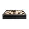 Select 4 - Post Platform Bed with 4 Drawers - Prepac - image 4 of 4