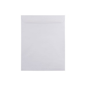 JAM Paper Open End Catalog Envelope 11 1/2" x 14 1/2" White 50/Pack (1623201I) - 1 of 4