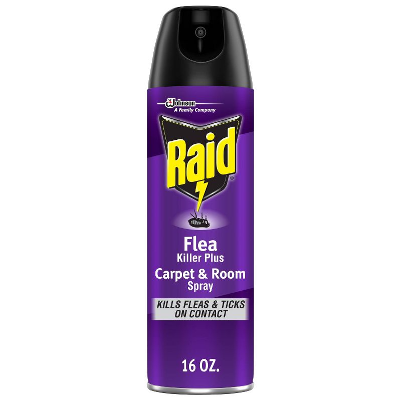 Raid Flea Killer Plus Carpet &#38; Room Spray - 16oz, 1 of 15