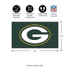 Evergreen Full Color PVC Mat, 16" x 28", Green Bay Packers Indoor and Outdoor Home Decor - 3 of 4