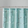 Arielle Printed Metallic Shower Curtain - image 3 of 3