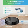 MAMNV G20 Robot Vacuum and Mop Combo, App/Alexa, 2000 PA Robotic Vacuum with WiFi/Bluetooth, Self-Charging Ideal for Pet Hair, Black - 3 of 4