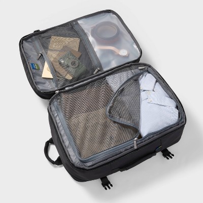 40L Travel Backpack With Expansion Black - Open Story™️ ‼️mild stains on the outside ‼️