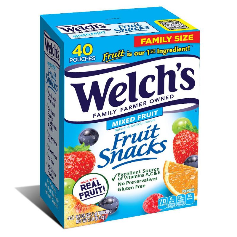 Welch&#39;s Fruit Snacks Mixed Fruit - 32oz/40ct, 3 of 9