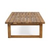 Christopher Knight Home Nova Outdoor Acacia Wood Coffee Table, Teak - image 4 of 4