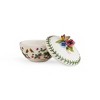 Elegant Portmeirion Botanic Garden Butterfly Trinket Box, 2.5" - Floral Motif Organizer for Rings, Bracelets, Small Jewelry - Durable Dolomite - 2 of 4