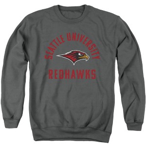Seattle University Official Redhawks Logo Adult Crewneck Sweatshirt - 1 of 4