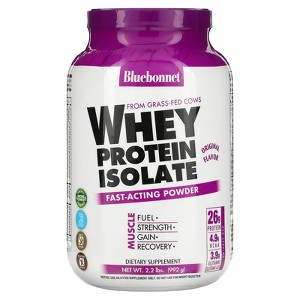 Bluebonnet Nutrition Whey Protein Isolate, Original, 2.2 lbs (992 g) - 1 of 3