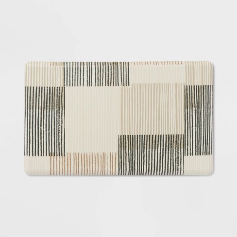 36 X 20 Herringbone Comfort Kitchen Rug Tan - Threshold™ : Target