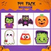 144 Halloween Tattoos for Kids, Pre-Cut 2" Temporary Tattoos in 6 Designs, Bulk Halloween Party Favors, Goodie Bag Fillers & Trick-or-Treat - Srenta - 2 of 4