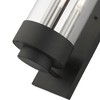 Livex Lighting Hillcrest 3 - Light Wall Light in  Textured Black - 3 of 4