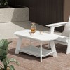 WestinTrends Outdoor Patio All-weather Modern Coffee Table - 2 of 3