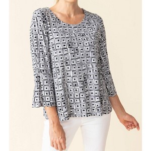 Women's Core Travel Cubism Print Everybody Shirt - habitat - 1 of 4