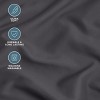 4 Piece Bed Sheet Set with Envelope Pillowcases - Ultra Soft - Bare Home - 4 of 4