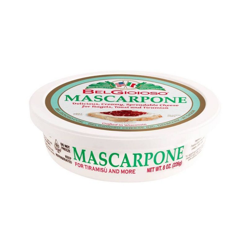 BelGioioso Mascarpone Italian Sweet Cream Cheese - 8oz, 1 of 9