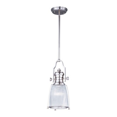 Maxim Lighting Hi-Bay 1 - Light Pendant in  Satin Nickel