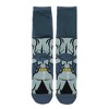 Batman Adult Gray Casual Crew Socks With Cape Attachments-OSFA - 3 of 4