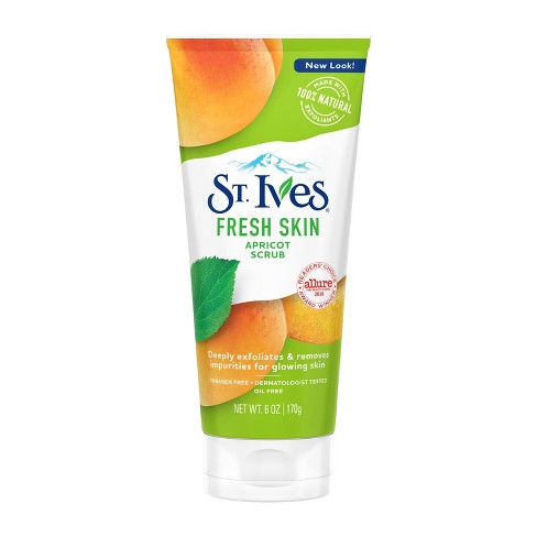 ives scrub apricot st face skin fresh oz target