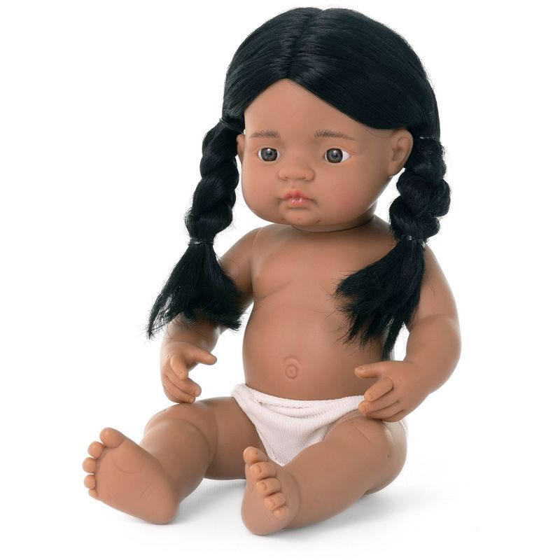 Miniland Anatomically Correct 15" Baby Doll Girl, 3 of 4