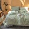Boho Pom Pom Comforter Set – Soft Lightweight All Season Bedding with Decorative Fringe, Extra Soft Microfiber, Twin/Queen/King - 2 of 4