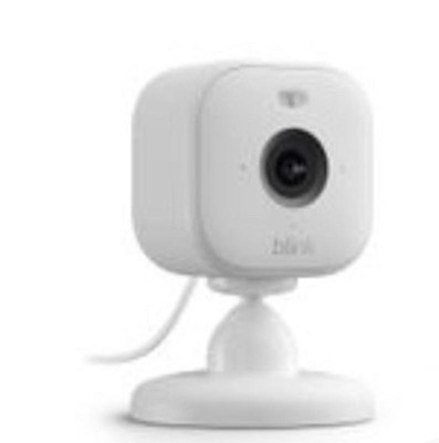 Blink Mini 2 1080p Security Camera With Built-in Mic - White : Target