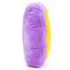 Buckle-Down Dog Toy Squeaker Plush - Friends Monica's Peephole Frame Purple Yellows - 3 of 4