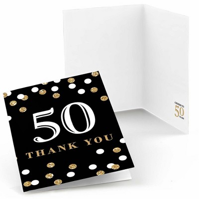 Big Dot Of Happiness Adult 50th Birthday - Gold - Happy Birthday Giant  Greeting Card - Big Shaped Jumborific Card : Target