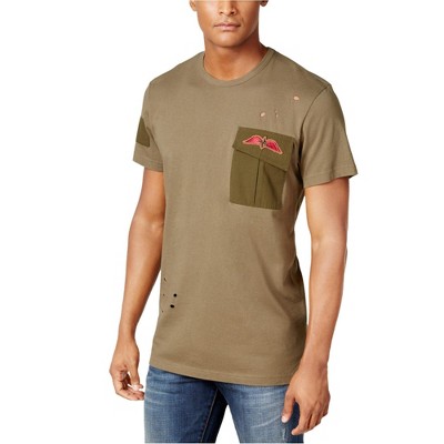 American Rag Mens Ripped Basic T-Shirt