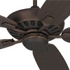 52" Casa Vieja Journey Rustic Farmhouse Indoor Ceiling Fan with Remote Control Oil Rubbed Bronze for Living Kitchen House Bedroom Family Dining Home - 3 of 4