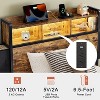 WOWLIVE Twin/Queen/Full/King Size Bed Frame with Storage Headboard, Platform Bed with Drawers & Charging Station, HB06 - 4 of 4