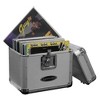 Odyssey KROM Transport Case for 70, 12 Inch Vinyl Records, Silver (2 Pack) - 4 of 4