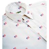 Tipsy Elves Patriotic Shirts for Men - USA Short Sleeve Button Up American Flag Shirts for Men for 4th of July - 4 of 4