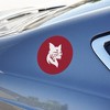 Bates College Primary Logo Automotive Car Refrigerator Locker Vinyl Circle Magnet - 3 of 4