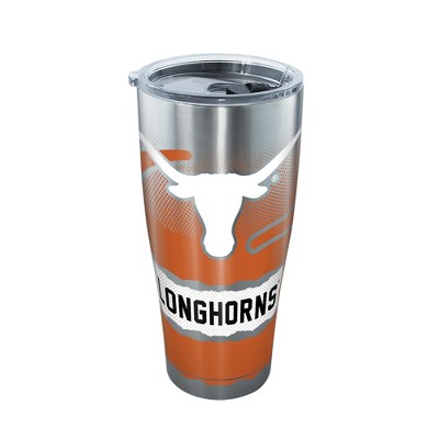 NCAA Texas Longhorns Knockout 30oz Stainless Steel Tumbler with Lid