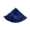 Vickerman 84" Plush Midnight Blue Velvet Christmas Tree Skirt - 4 of 4