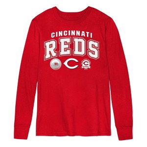 MLB Cincinnati Reds Boys' Long Sleeve T-Shirt - 1 of 1
