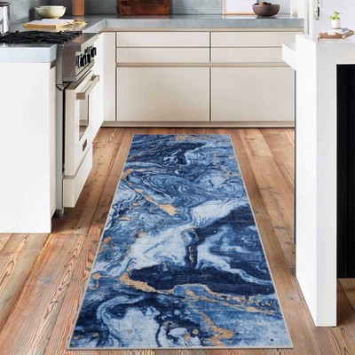 Soft Modern Abstract Boho Area Rugs for Living Room Washable Machine Rug Non-Slip Vintage Carpet for Bedroom Farmhouse Dining Room Kids Room