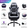 NicBex 360°Swivel Gaming Chair Office Chairs with Reclining Back,Adjustable Seat Height&Footrest,Ergonomics Video Game Chairs for Home&Office - 3 of 4