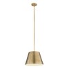Lilly 1-Light Pendant - Modern Steel Fixture for Kitchen & Living Area, 18" Wide - 3 of 4