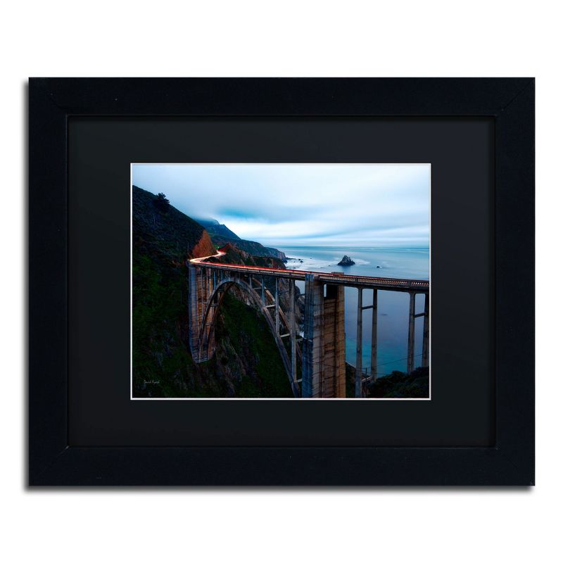 Trademark Fine Art -David Ayash 'Big Sur - Bixby Bridge - California-II' Matted, 2 of 5