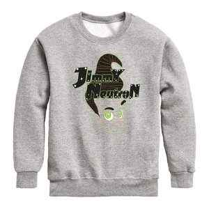 Boys' - Jimmy Neutron - Gotta Blast Graphic Long Sleeve Fleece Sweatshirt - 1 of 4