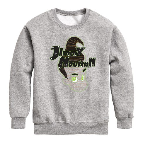 Boys' - Jimmy Neutron - Gotta Blast Graphic Long Sleeve Fleece Sweatshirt - image 1 of 4