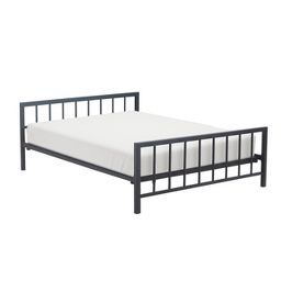 Evans Platform Bed Black - ClickDecor