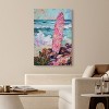 Art Remedy Colorful Surfboard in the Sand Colorful Coastal Wall Art, 36" x 54", Gallery Wrapped - 2 of 4
