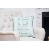 C&F Home 18" x 18" Beach "The Sand May Brush Off, The Salt May Wash Away But The Memories Will Last Forever" Accent Throw Pillow - 4 of 4